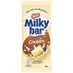Nestle Milkybar Milk & Cookies Block 180g