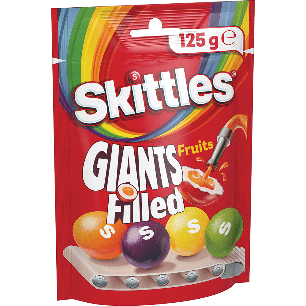 Skittles Giants Filled 125g 1 Skittles Giants Filled 125g