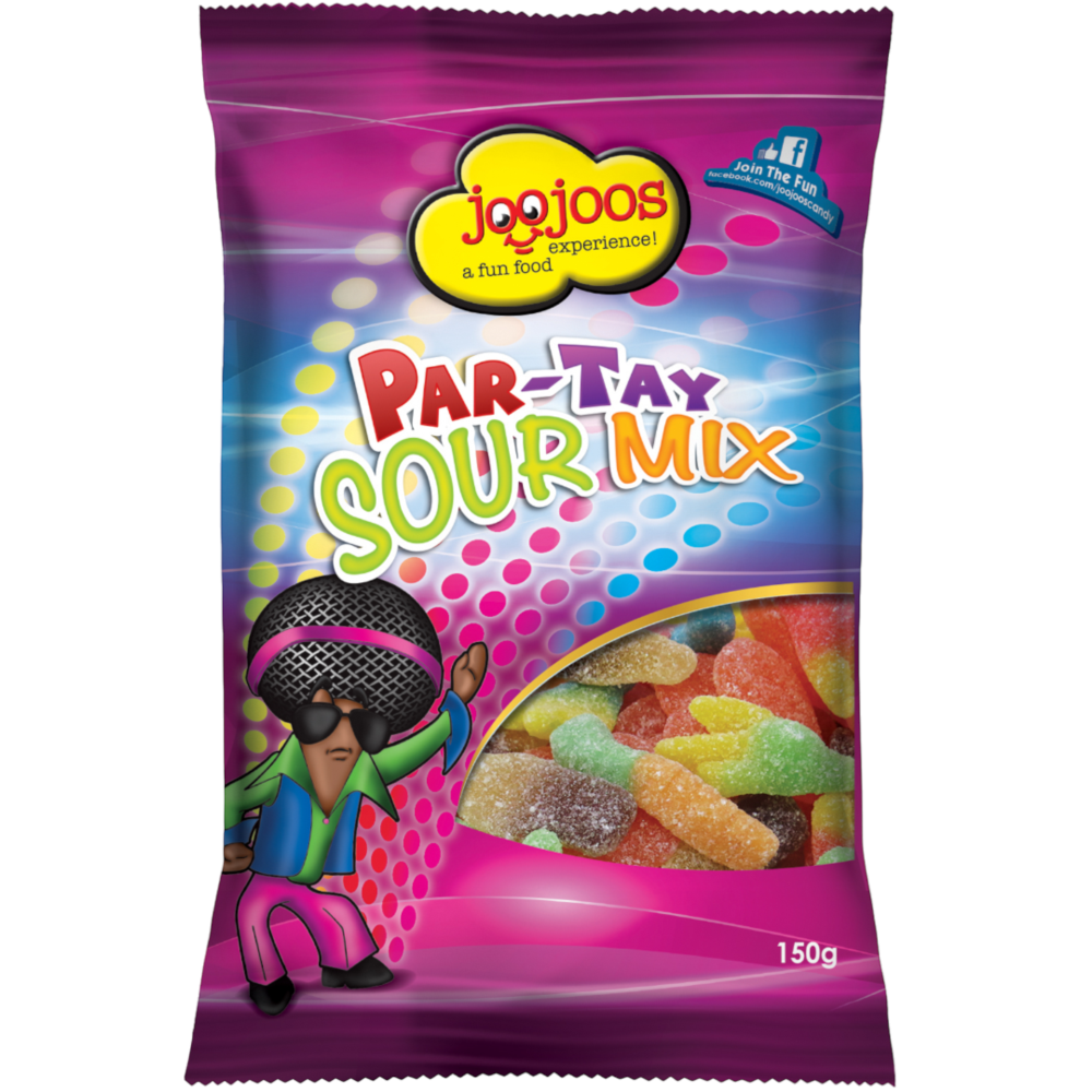 Par-Tay Mix Sour 150g (Box of 12) 1 Par-Tay Mix Sour 150g (Box of 12)