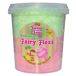 Sweet & Sour Fairy Floss Watermelon 60g