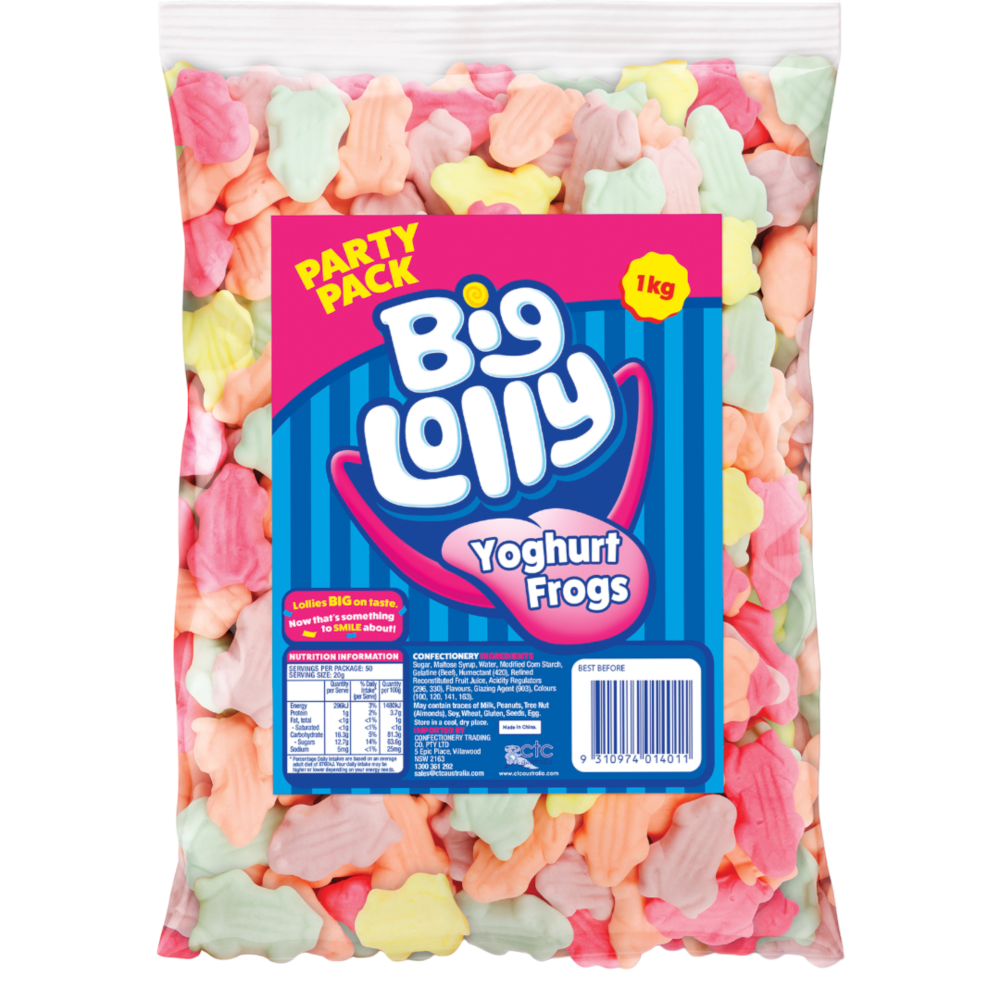 Yogurt Frogs 1kg 1 Yogurt Frogs 1kg