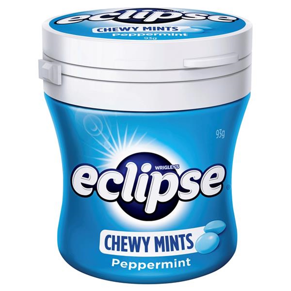 Eclipse Chewy Peppermints Bottle (Box of 6) 1 Eclipse Chewy Peppermints Bottle (Box of 6)