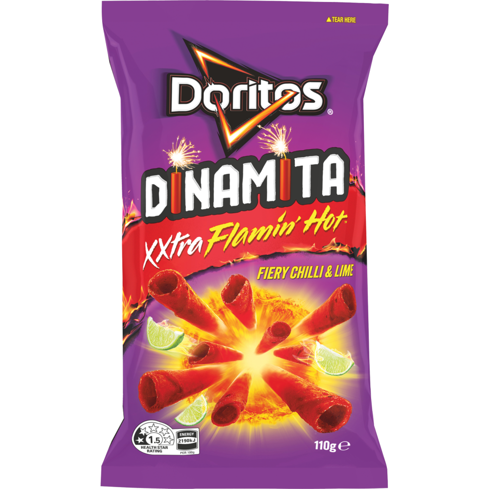 Dinamita Chilli & Lime 110g (Box of 20) 1 Dinamita Chilli & Lime 110g (Box of 20)