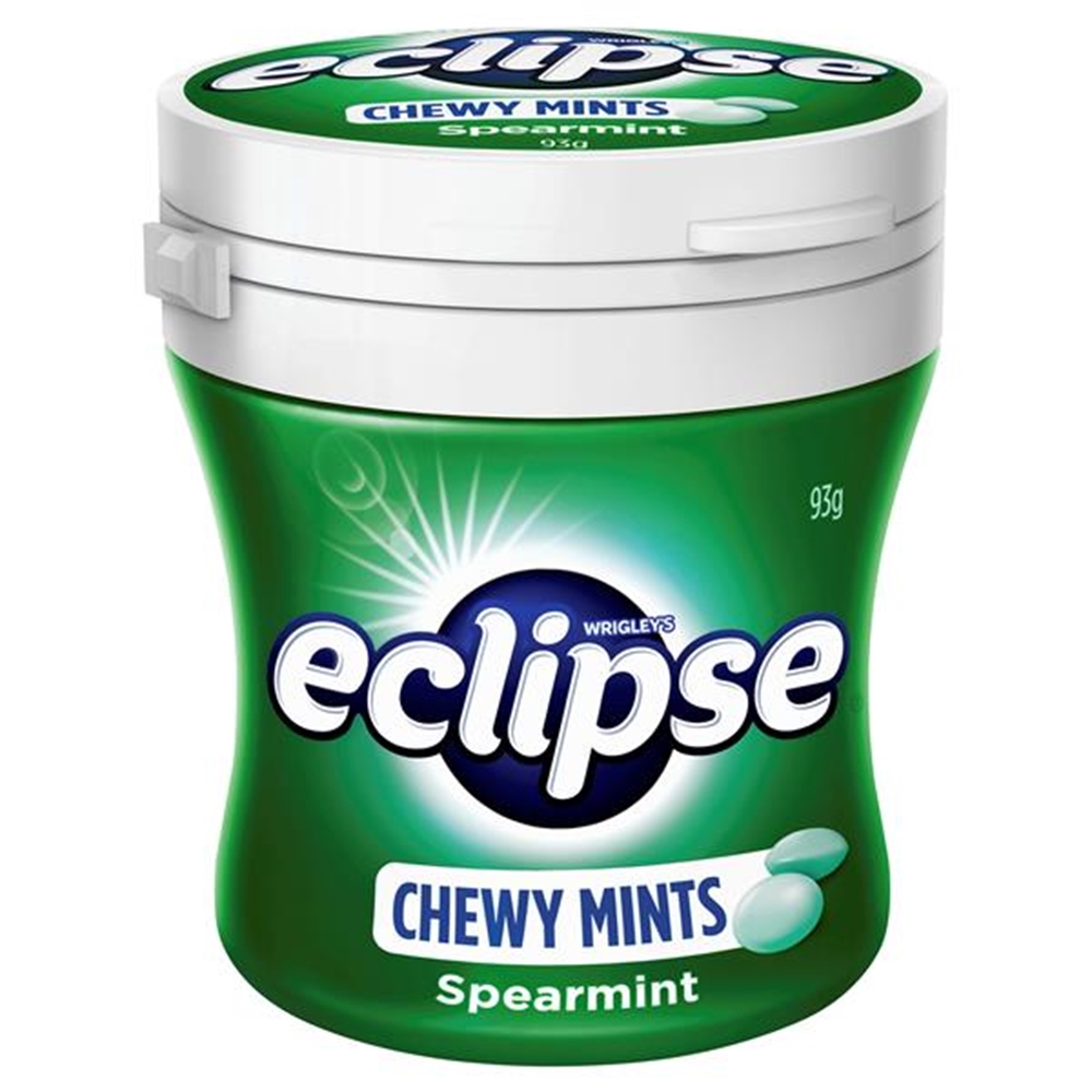 Eclipse Chewy Spearmints Bottle (Box of 6) 1 Eclipse Chewy Spearmints Bottle (Box of 6)