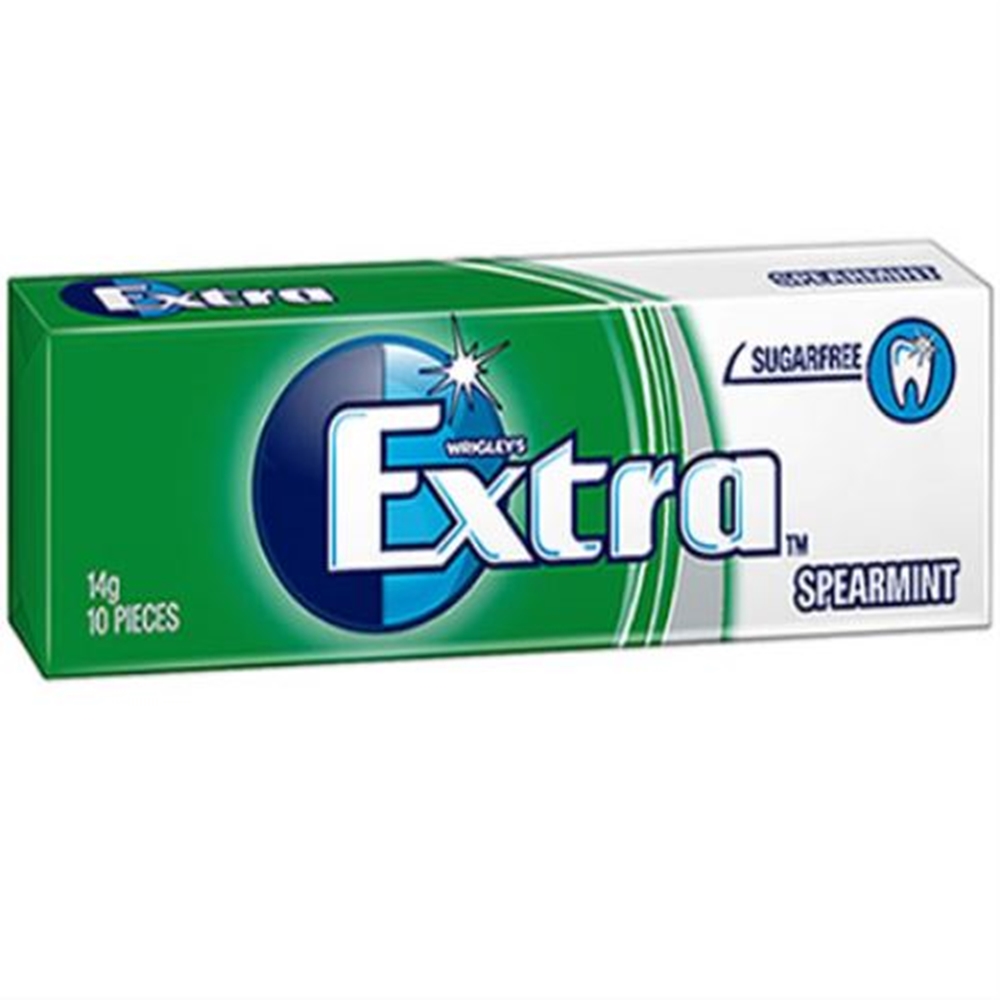 Extra Spearmint Pellet 10 Pieces (Box of 24) 1 Extra Spearmint Pellet 10 Pieces (Box of 24)