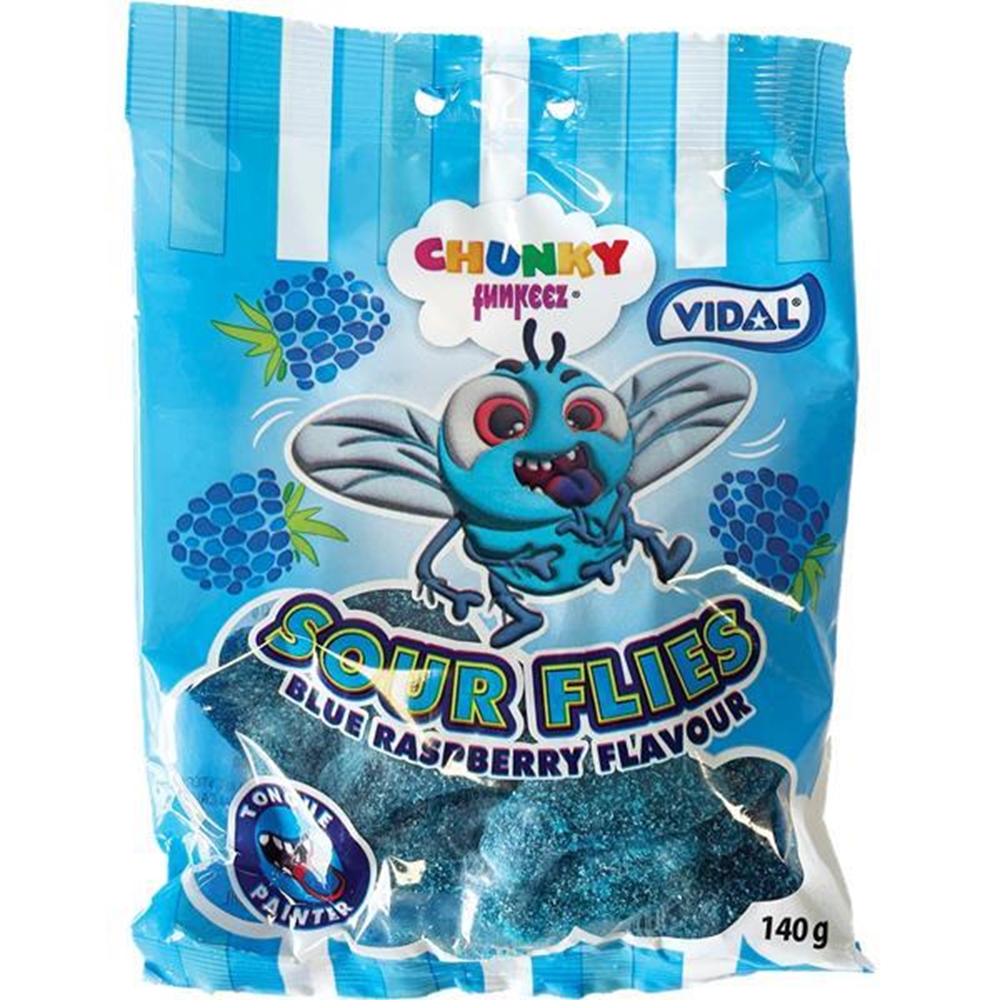 Chunky Funkeez Sour Flies 170g 1 Chunky Funkeez Sour Flies 170g