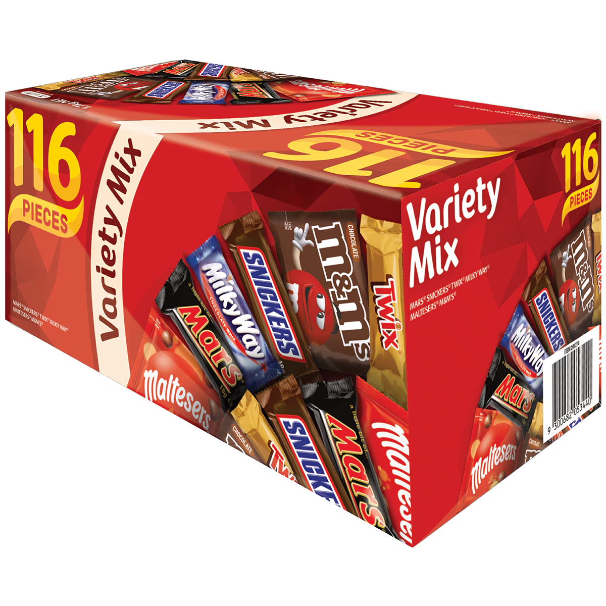 Mars Variety Mix Box 116 Pieces 1.7kg 1 Mars Variety Mix Box 116 Pieces 1.7kg