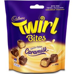 Cadbury Twirl Caramilk Bites 130g