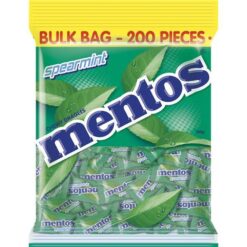 Mentos Pillow Pack Spearmint (Box of 200)