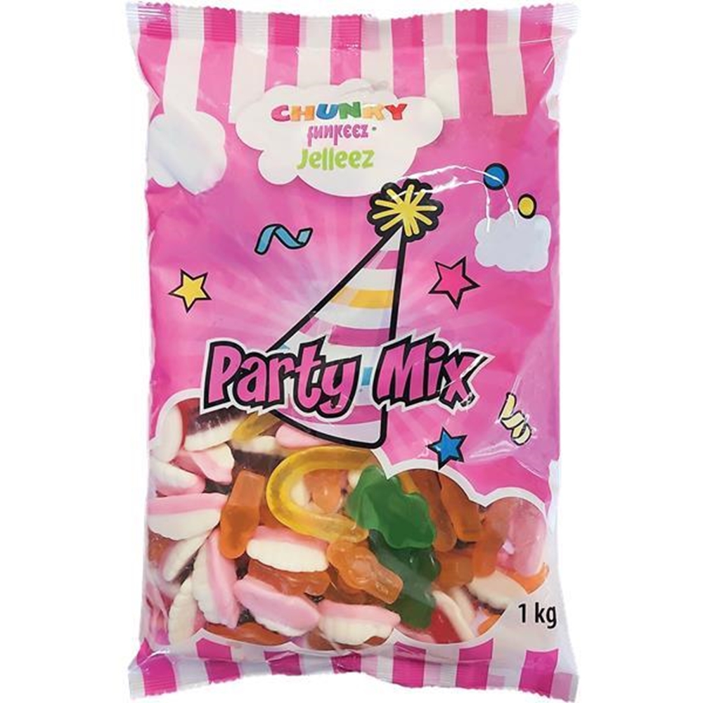 Chunky Jelleez Party Mix 1kg 1 Chunky Jelleez Party Mix 1kg