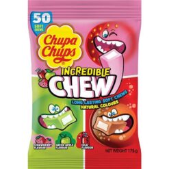Chupa Chups Incredible Chew Bags 175g (Box of 12)
