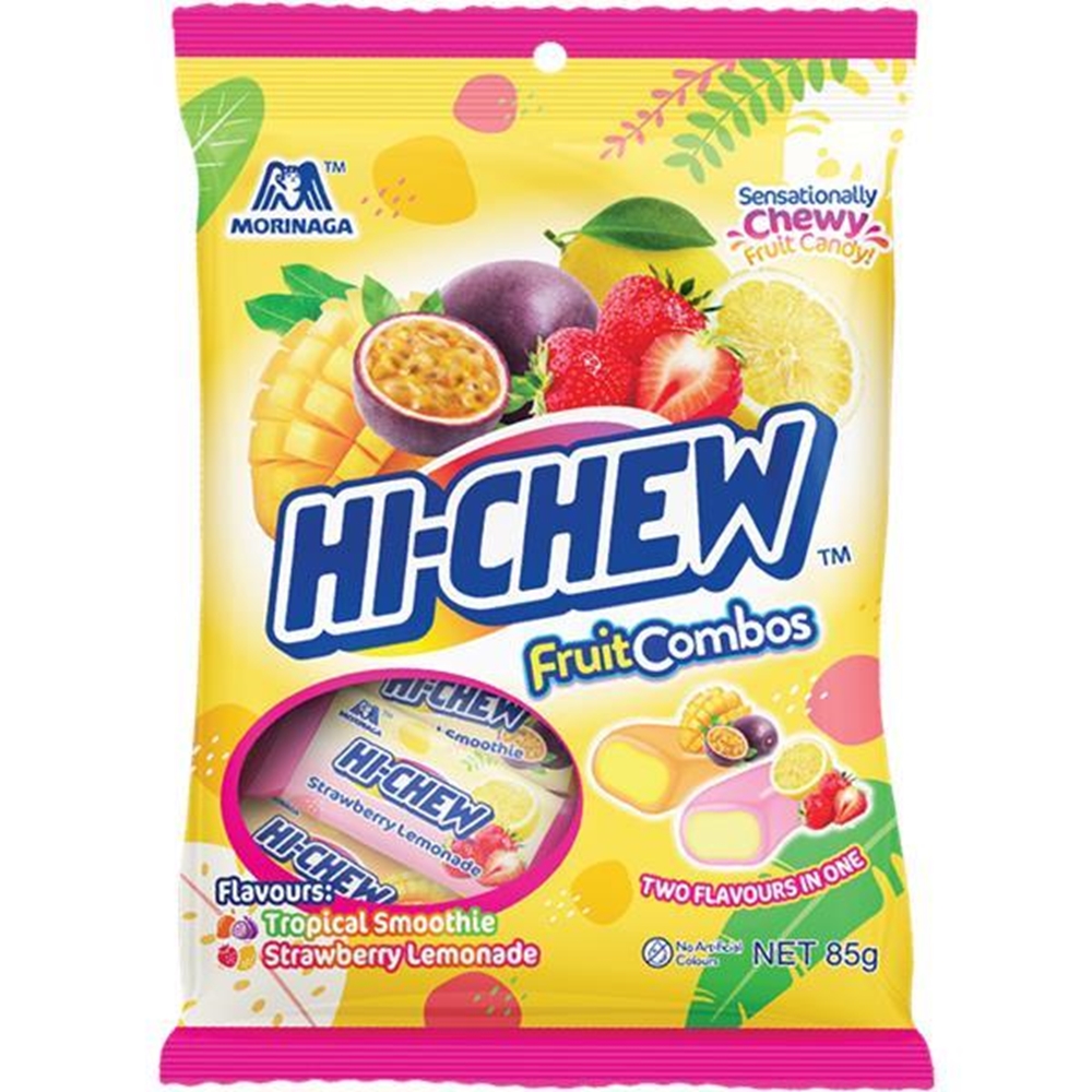 Hi-Chew Fruit Combos 85g (Box of 6) 1 Hi-Chew Fruit Combos 85g (Box of 6)