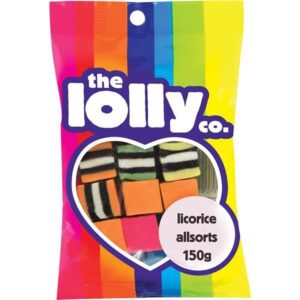 Lollyco Liquorice Allsorts 120g (Box of 12)
