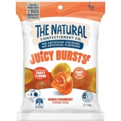 Natural Confectionery Co. Juicy Burst Orange & Passionfruit 150g
