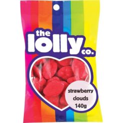 Lollyco Strawberry Clouds 130g (Box of 12)