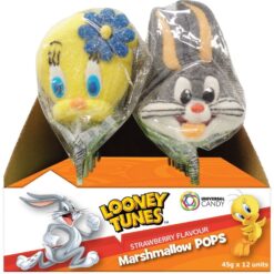 Mallow Pop Looney Tunes 45g (Box of 12)