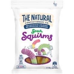 Natural Confectionery Co. Sour Squirms 180g