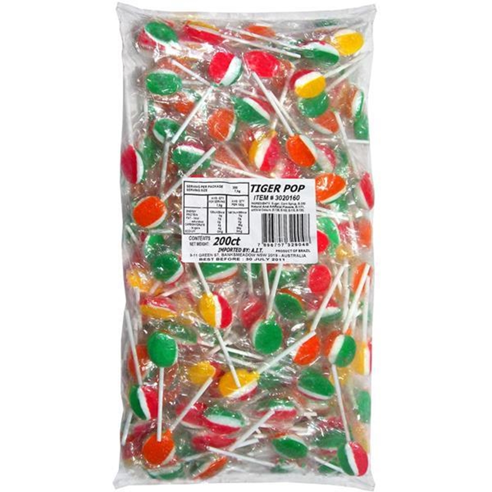 Small Rainbow Pops (Box of 200) 1 Small Rainbow Pops (Box of 200)
