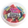 Sweet & Sour Strawberry & Rainbow Bricks 165g 2 Sweet & Sour Strawberry & Rainbow Bricks 165g