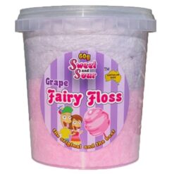 Sweet & Sour Fairy Floss Grape 60g