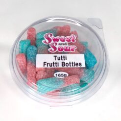 Sweet & Sour Tutti Frutti Bottles 165g