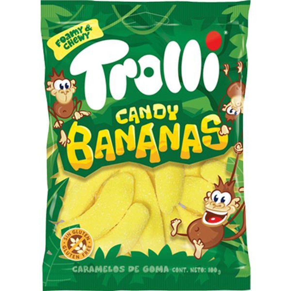 Trolli Banana 100g (Box of 12) 1 Trolli Banana 100g (Box of 12)