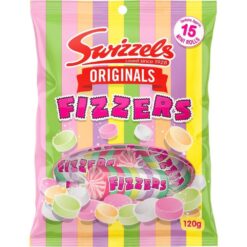 Swizzels Fizzers Bag 120g (Box of 12)