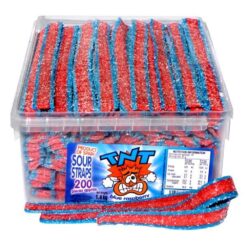 TNT Sour Strap Blue Raspberry (Box of 200)