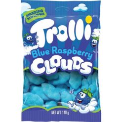 Trolli Blue Raspberry Clouds 140g (Box of 8)