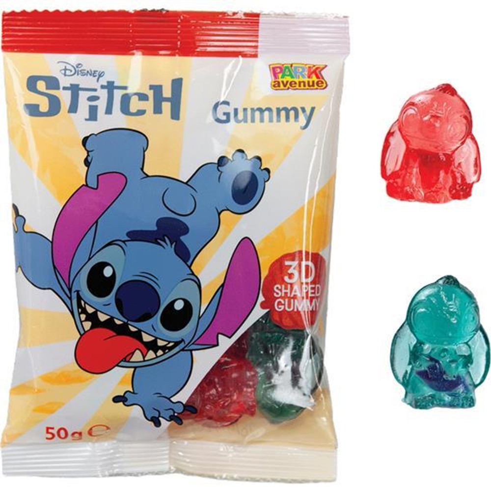 Stitch 3D Gummy 50g (Box of 12) 1 Stitch 3D Gummy 50g (Box of 12)