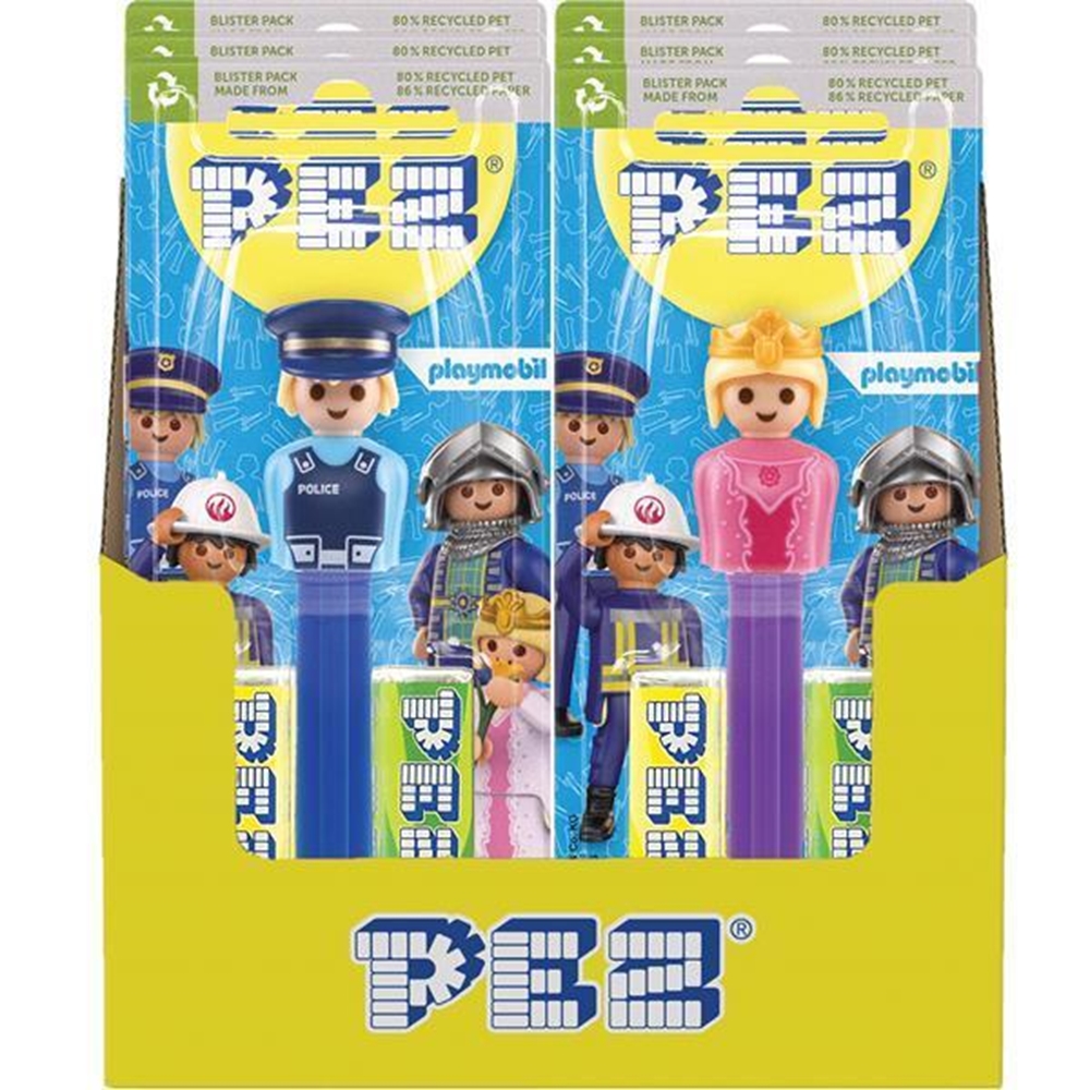 PEZ Playmobil Dispenser (Box of 6) 1 PEZ Playmobil Dispenser (Box of 6)
