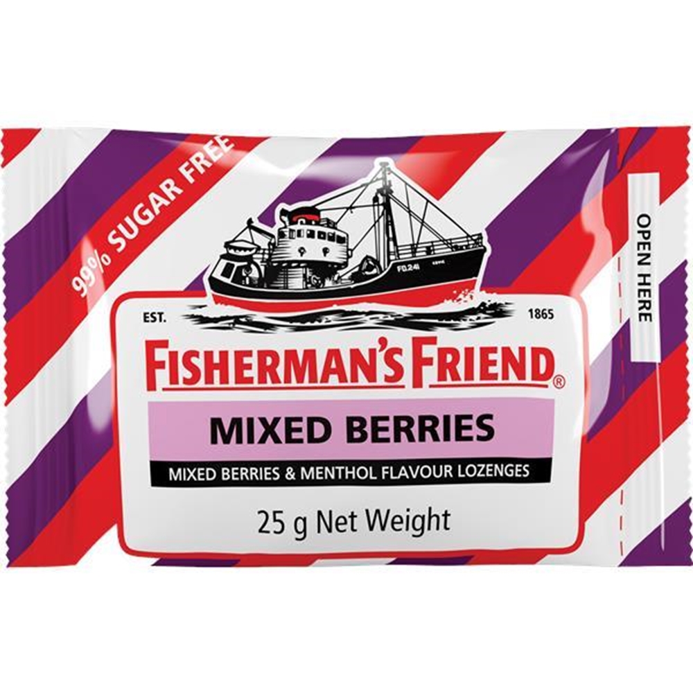Fisherman's Friend Mixed Berries (Box of 12) 1 Fisherman's Friend Mixed Berries (Box of 12)