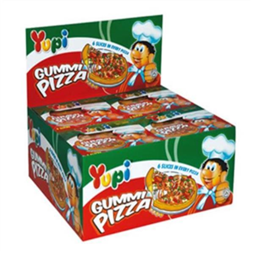 Yupi Gummy Pizza (Box of 24) 1 Yupi Gummy Pizza (Box of 24)
