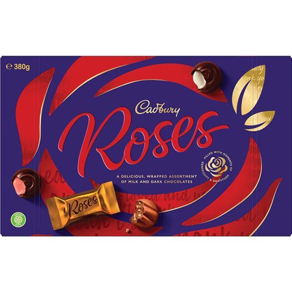 Cadbury Roses 380g 1 Cadbury Roses 380g