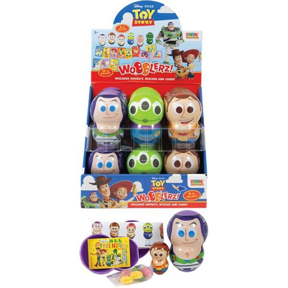 Toy Story Wobblerz 10g (Box of 18) 1 Toy Story Wobblerz 10g (Box of 18)