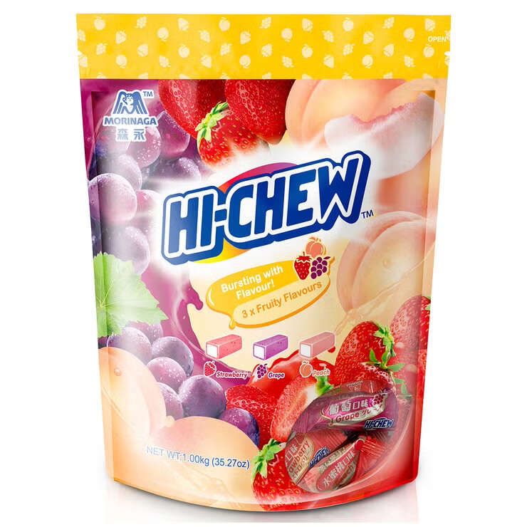 Hi-Chew Chewy Fruit Candy 1kg 1 Hi-Chew Chewy Fruit Candy 1kg