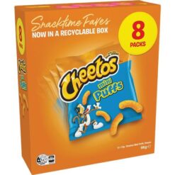 Cheetos Puffs 8 Pack 80g (Box of 8)