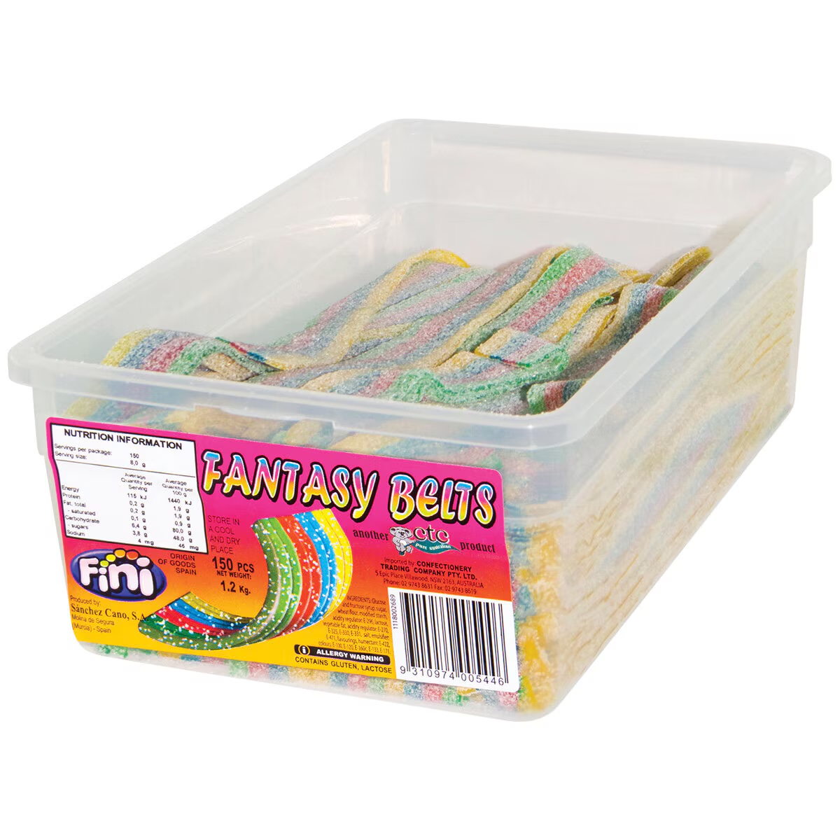 Fini Sour Fantasy Belts 1.2kg 1 Fini Sour Fantasy Belts 1.2kg