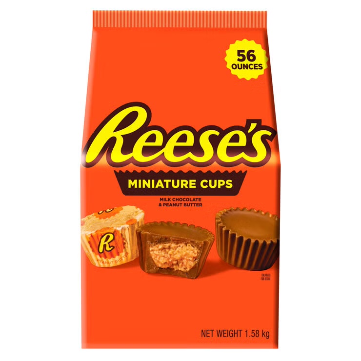 Reese's Peanut Butter Cups Minis 1.58kg 1 Reese's Peanut Butter Cups Minis 1.58kg