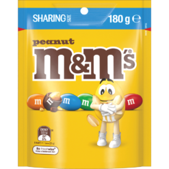 M&M's Peanut Bag 180g (Box of 16)
