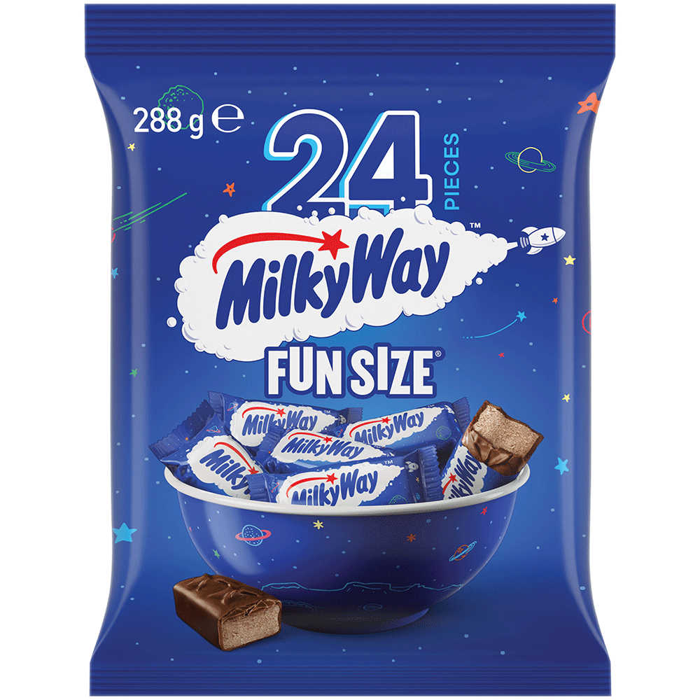Milky Way Funsize 288g (Box of 10) 1 Milky Way Funsize 288g (Box of 10)