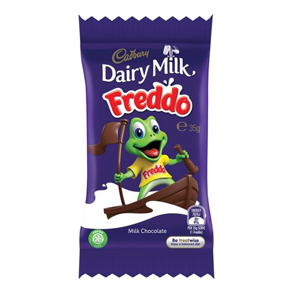 Cadbury Giant Freddo Frogs 35g (Box of 36) 1 Cadbury Giant Freddo Frogs 35g (Box of 36)