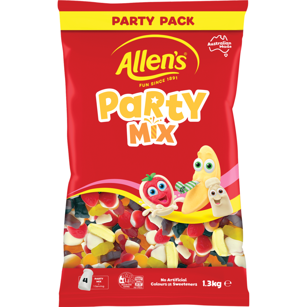 Allen's Party Mix 1.3kg 1 Allen's Party Mix 1.3kg