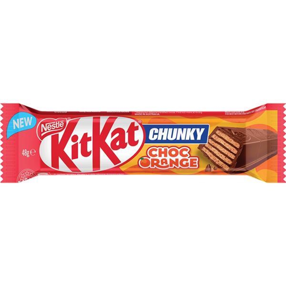 KitKat Chunky Orange 48g (Box of 36) 1 KitKat Chunky Orange 48g (Box of 36)