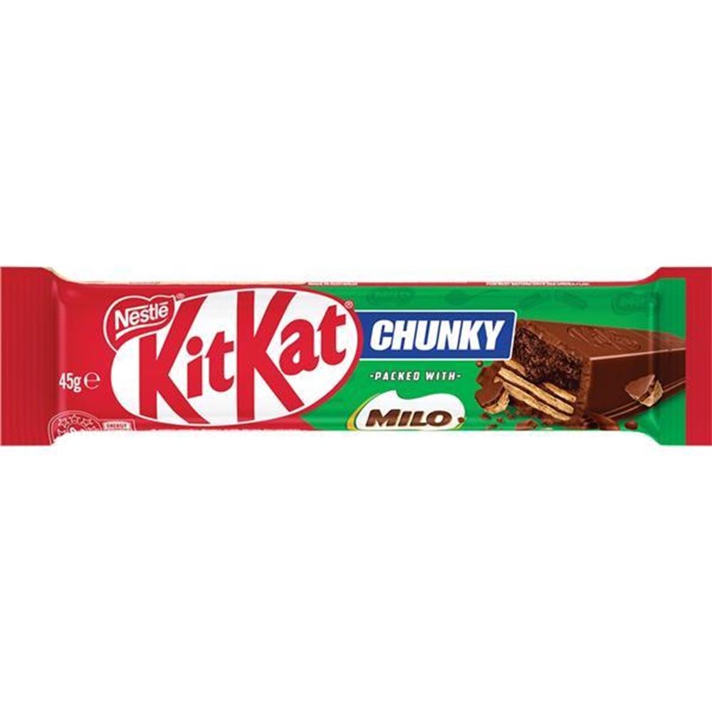 KitKat Chunky Milo 45g (Box of 36) 1 KitKat Chunky Milo 45g (Box of 36)