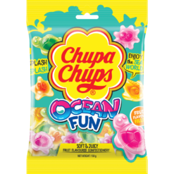 Chupa Chups Ocean Fun Bags 150g (Box of 12)