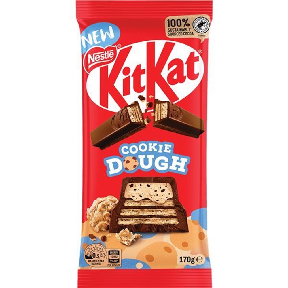 KitKat Milk Cookie Dough Block 170g (Box of 13) 1 KitKat Milk Cookie Dough Block 170g (Box of 13)