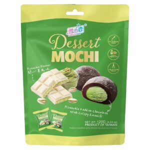 Yuki & Love Dessert Mochi Pistachio & White Chocolate 120g