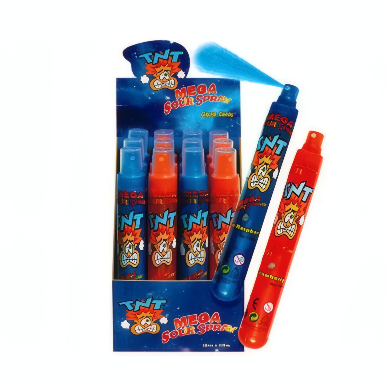 TNT Mega Spray Raspberry Strawberry 1 TNT Mega Spray Raspberry Strawberry