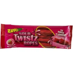 ZAPPO STRAWBERRY ROPES 50g